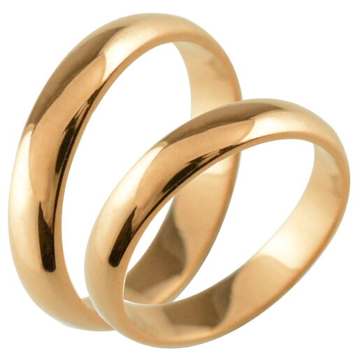 【10%OFFクーポン配布中】 ペアリング k18 リング 指輪 マリッジリング 18k 18金 PG 4mm ペア 2本 セット ピンクゴールド 甲丸 地金 ペア メンズ レディース 記念日 指輪 ゆびわ 【10%OFFクーポン配布中】 ペアリング k18 リング 指輪 マリッジリング 18k 18金 PG 4mm ペア 2本 セット ピンクゴールド 甲丸 地金 ペア メンズ レディース 記念日 指輪 ゆびわ
