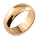k18 メンズ リング 指輪 k18 18金 甲丸リング 7mm ピンクゴールド 幅広 コウマル 地金リング 18k シンプル ブライダル