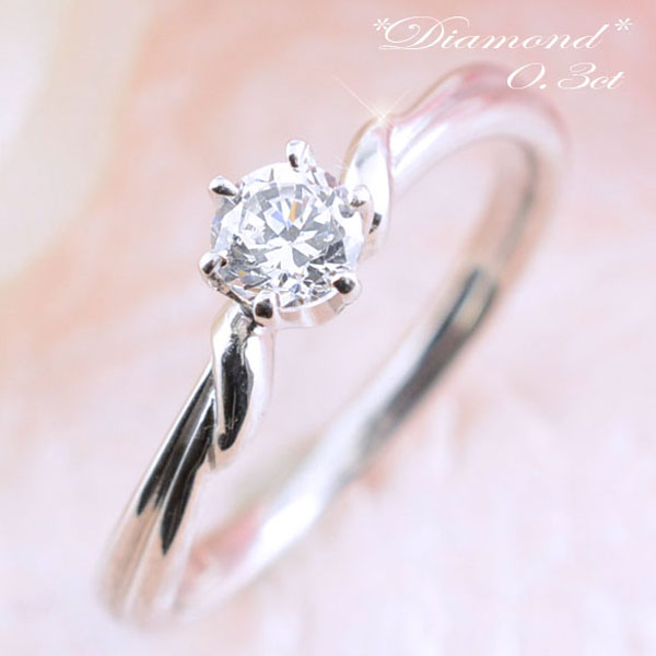 【BLACK FRIDAY ポイント10倍】 k18 リング 結婚指輪 18金 婚約指輪 ダイヤモンドリング レディース ブライダル 一粒ダイヤ ホワイトゴール...