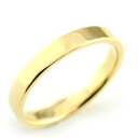 【10%OFFクーポン配布中】 18金 リング メンズ イエローゴールドシンプル ストレート 平打ち 地金リング 結婚指輪 k18 ハンドメイド 18k 石なし...