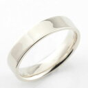 メンズ リング プラチナ シンプル ストレート 平打ち 地金リング 結婚指輪 エンゲージリング ハンドメイド 4mm