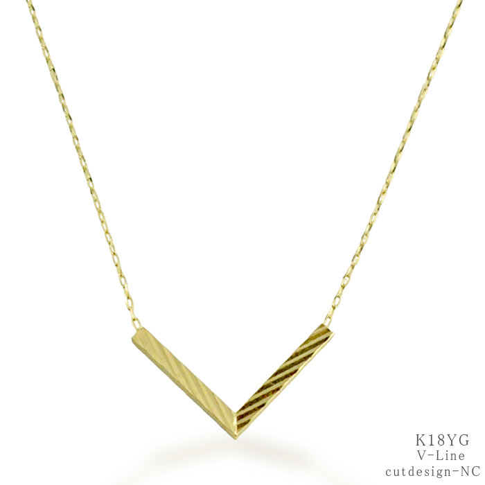 k18 �ͥå��쥹 ������� ��ǥ����� �饤�� V�ͥå��쥹 V�� �ǥ����󥫥å� �ڥ����� ��������������� �϶� 18k 18�� pendant ��ǰ ...