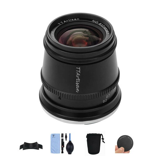 TTArtisan 17mm F1.4 APS-C 広角 F/1.4大口径 カメラレンズ for Sony Eマウントカメラ A5000 A5100 A6000 A6100 A6300 A6400 A6500 A6600 NEX-3 NEX-3N NEX-3R NEX-5T NEX-5R NEX-5 NEX-5N NEX-7 NEX5C と互換性【 TTArtisan 17mm F1.4 APS-C 広角 F/1.4大口径 カメラレンズ for Sony Eマウントカメラ A5000 A5100 A6000 A6100 A6300 A6400 A6500 A6600 NEX-3 NEX-3N NEX-3R NEX-5T NEX-5R NEX-5 NEX-5N NEX-7 NEX5C と互換性【