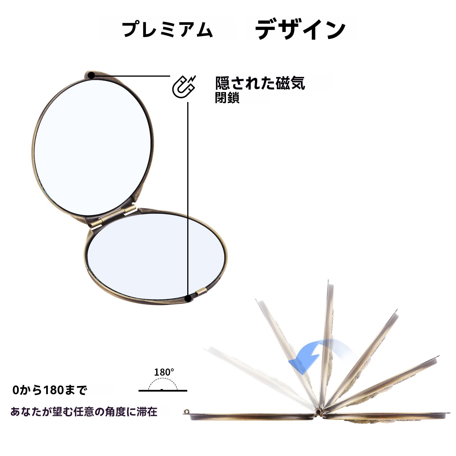 ドレスアップミラー(角型)L 〔まとめ買い12個セット〕 18-162【北海道・沖縄・離島配送不可】