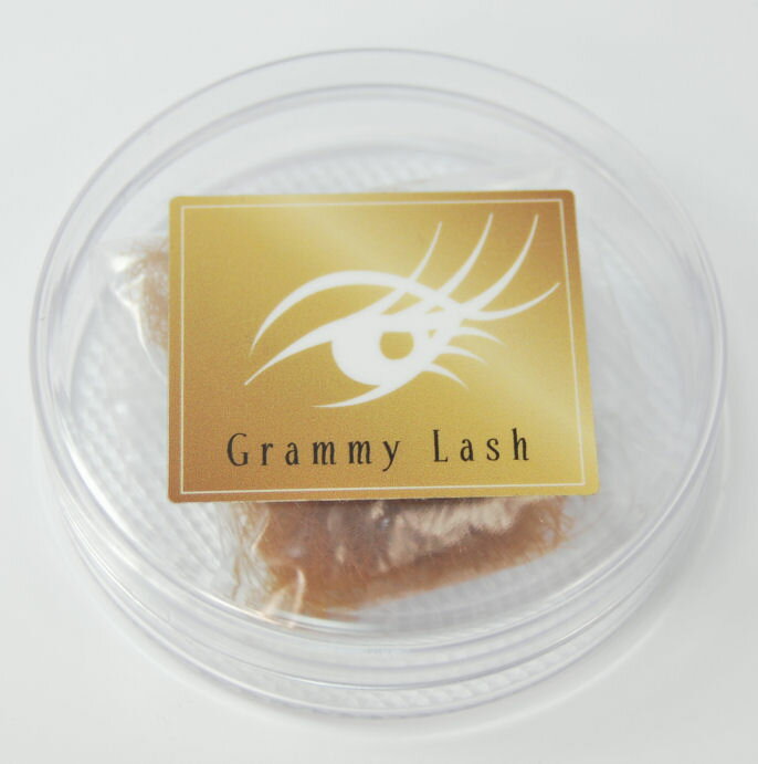 【最終在庫処分特価】【まつげエクステ】Grammy Lashプレミアムシルクアイラッシュ Jカール 1．0g ブラウン【定形外郵便　送料￥120】代引でのお支払いは不可