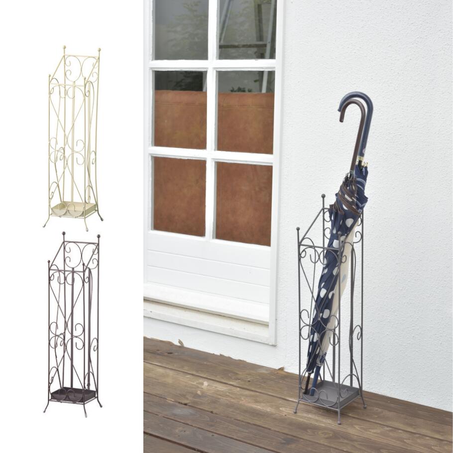 ROOM ESSENCE 東谷 傘立て スチール おしゃれ 玄関 傘 お洒落 人気 コンパクト スリム おすすめ シンプル スタイリッシュ カフェ ブラウン ホ...