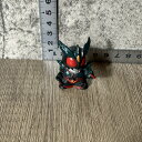 【中古】 【炎の戦士魂】 【紅蓮の勇姿】 仮面ライダーアギト バーニングフォーム フィギュア KAMEN RIDER AGITO BURNING FORM FIGURE 高さ約3.8cm 横幅約3.0cm レッド ブラック 中古品 コレクション
