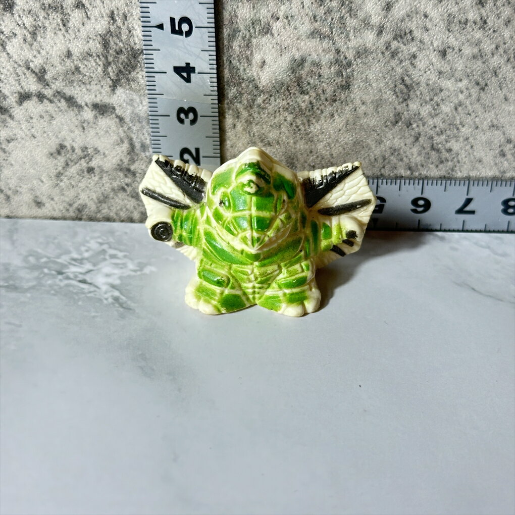【中古】 【ウルトラ怪獣大集合】【昭和レトロ感満載】 ドラコ フィギュア 全長約5cm 幅約7cm 重量約50g 緑色 中古品 ウルトラマン 怪獣 ソフビ 円谷プロ ウルトラ怪獣シリーズ ウルトラセブン ウルトラQ 帰ってきたウルトラマン