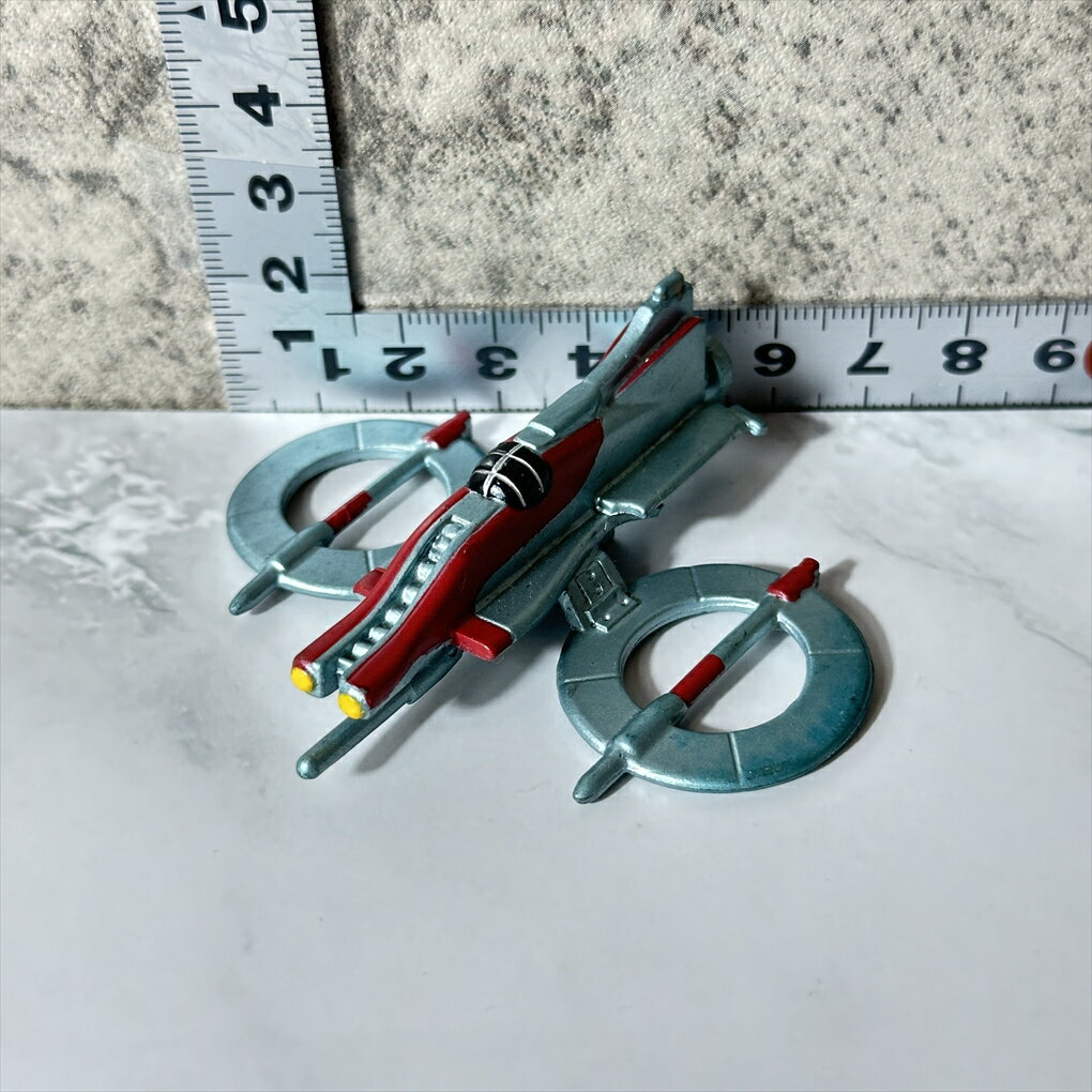 【中古】 【特撮ファン必携】 【重厚ダイキャスト製】 コンドル1号 合金製ビークル 特撮メカ ウルトラ警備隊風 SF戦闘機 ヒーローマシン 昭和レトロ 飛行メカ 模型 ビンテージトイ ミニチュア模型 SFメカニック メタルモデル