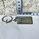 【中古】 【沖縄みやげ】 【希少な当時物】 万座ビーチリゾート キーホルダー ホテルキー 沖縄土産 地図マップ 全長約9cm 横約5.5cm シルバー 中古品 ...