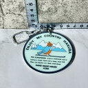 【旅行の思い出】 【白馬限定】 白馬 ルームキーホルダー HAND MADE HOUSE 4260 アクリル製 縦約6.5cm 横約6.5cm 厚み約0.3cm 約15g ホワイト ブルー オレンジ 中古品