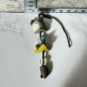 【スタジオジブリ】 【となりのトトロ】 となりのトトロ トトロ キーホルダー マスコット ストラップ グレー ブルー ブラウン イエロー 縦約9cm 横約2.5...