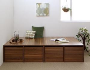 【上質家具】 ベッド 収納付きベッド フィッツ フレームのみ 収納 収納付 収納ベッド 大容量 収納ボックス 引き出し 布団 敷き布団 おしゃれ ベッドフレームのみ 引出し4杯 ハイタイプ セミダブル