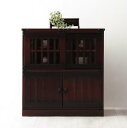 【上品家具】 テイストファニチャー(収納シリーズ) 民芸調家具シリーズ 水屋箪笥