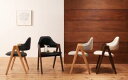 【上品家具】 ダイニングチェア ダイニング 北欧デザインダイニングシリーズ ダイニングチェア 2脚組