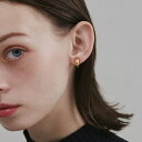 金属アレルギー対応 小ぶりシンプルイヤリング サージカルステンレス (両耳用) レディース アクセサリー 結婚式 パーティー 誕生日 プレゼント シルバー ゴールド ピンクゴールド シンプル
