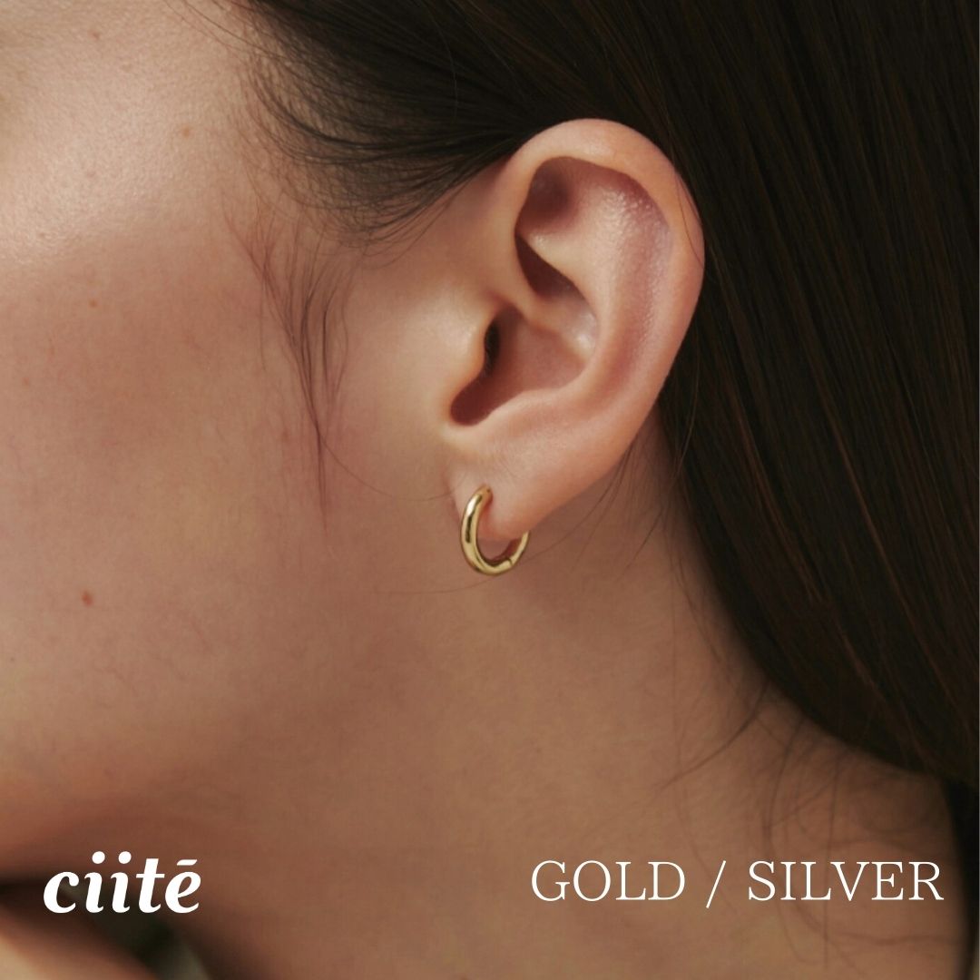 樂天商城 - ミニシンプルフープピアス (両耳用) レディース アクセサリー 結婚式 パーティー 誕生日 プレゼント シルバー ゴールド ピンクゴールド シンプル