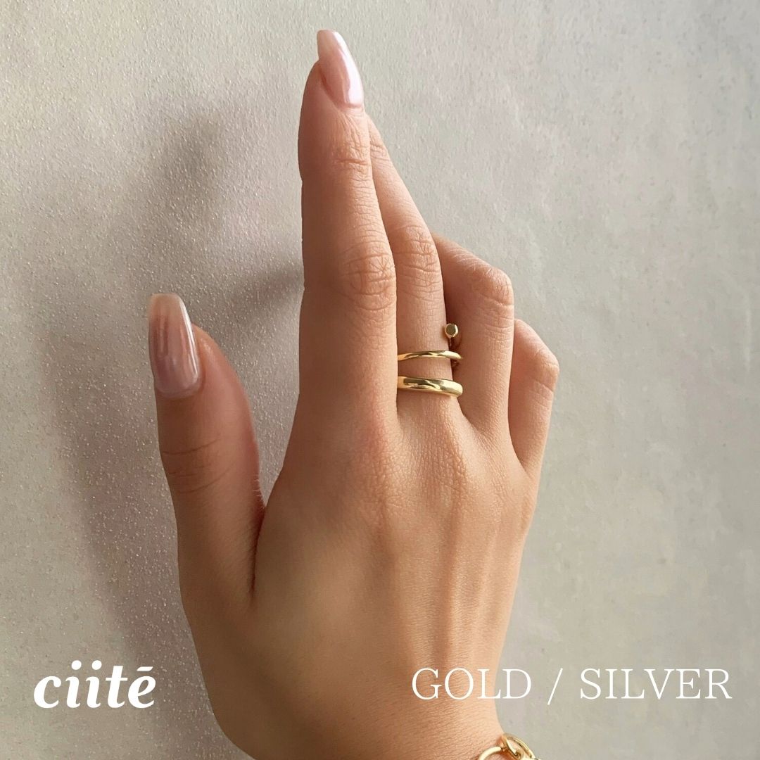 樂天商城 - ラセンデザインリング レディース アクセサリー 結婚式 パーティー 誕生日 プレゼント シルバー ゴールド ピンクゴールド シンプル