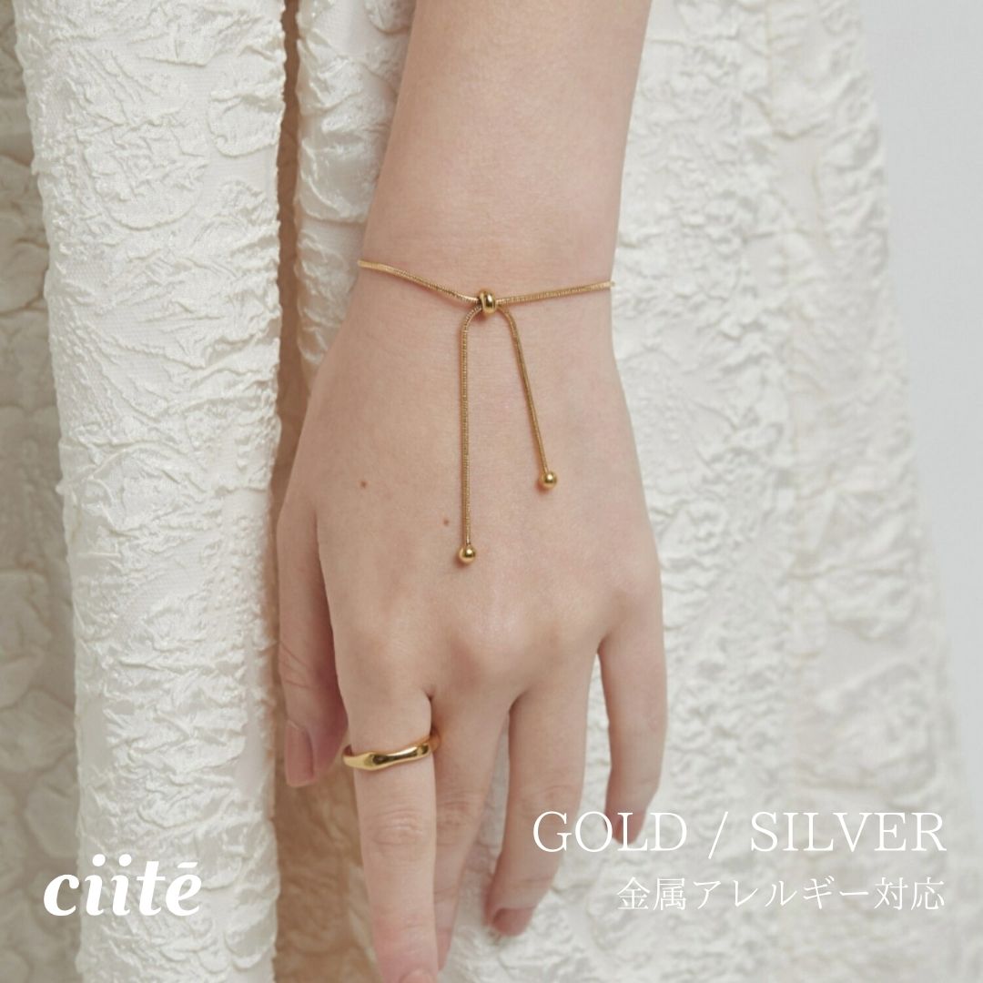 金属アレルギー対応 モチーフブレスレット サージカルステンレス レディース アクセサリー 結婚式 パーティー 誕生日 プレゼント シルバー ゴールド ピンクゴールド シンプル