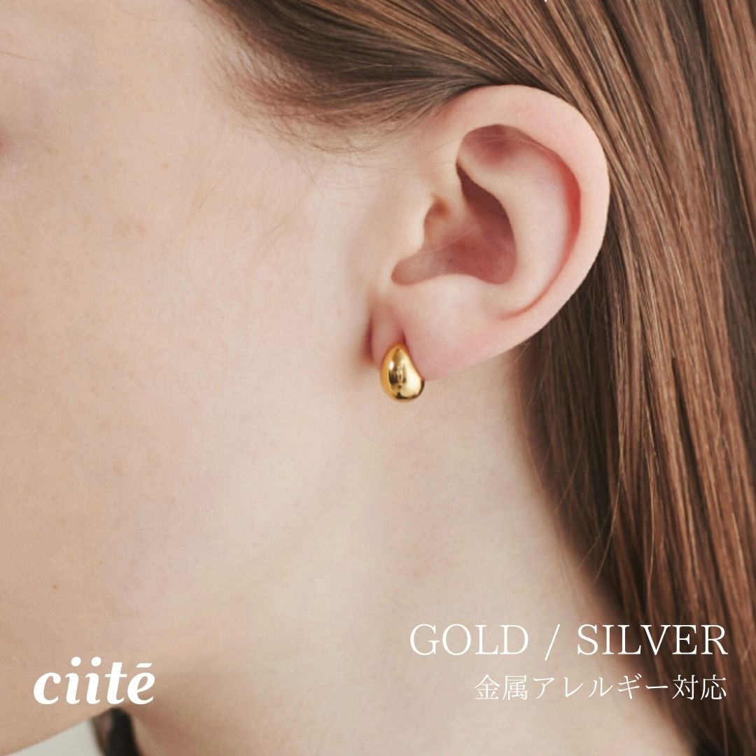 樂天商城 - 金属アレルギー対応 小ぶりシンプルピアス サージカルステンレス (両耳用) レディース アクセサリー 結婚式 パーティー 誕生日 プレゼント シルバー ゴールド ピンクゴールド シンプル