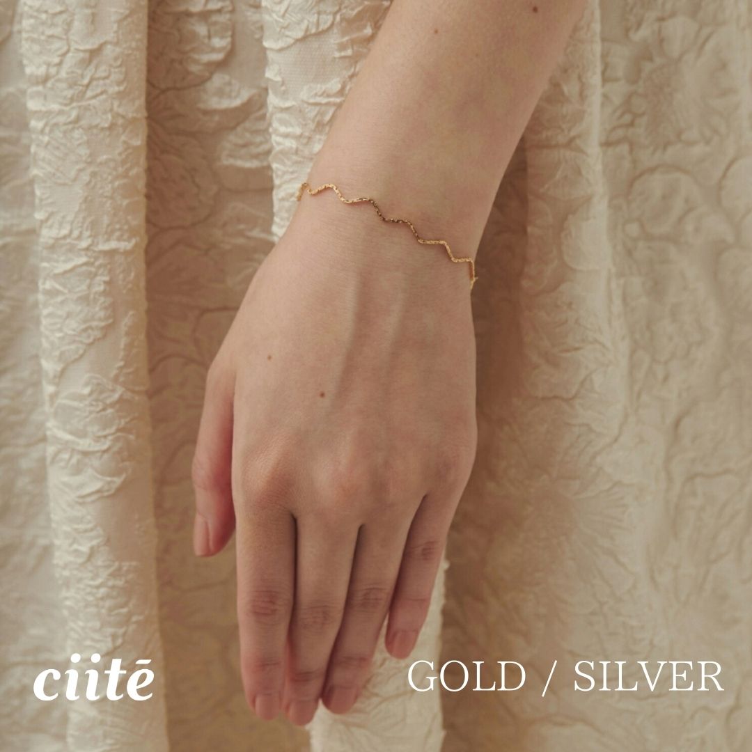 simple wave bracelet / ����ץ� �������� �֥쥹��å� ��ǥ����� ���������꡼ �뺧�� �ѡ��ƥ��� ������ �ץ쥼��� ����С� ����...