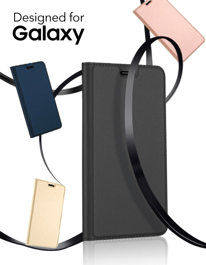 Galaxy S10 ケース 手帳型 ベルトなし S10+ plus note10+ S9 S9+ S8 S8+ S7 Edge Note9 A30 A20 Feel2 SC-03L SCV41 スマホケース 手帳ケース 手帳型ケース レザー シンプル レディース メンズ カード収納 カードポケット TPU マグネット ギャラクシー スタンド機能