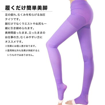 レギンス タイツ美脚 着圧 着圧ソックス 睡眠 加圧 むくみ防止 おやすみ用 リラックス マッサージ 寝ながら テレワーク おやすみ 寝る時 トレンカ スパッツ