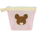 くまのがっこう メッシュ ポーチ 198228 マカロンカラー the bears'school