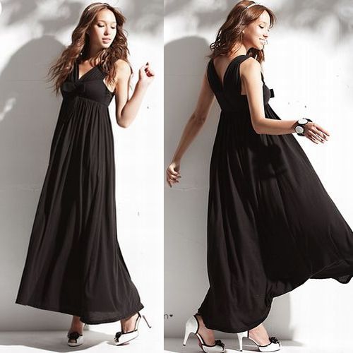 パーティードレス 結婚式 二次会 キャバ ワンピース大きいサイズ ロング ドレス long dress ワンピ-ス大きなサイズ M　XL 深Vネック ストレッチ ロングドレス 2次会 披露宴 演奏会 ファー パーティー マキシブラックナイトドレス yj1443