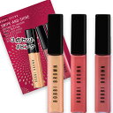 BOBBI BROWN(ボビイ ブラウン) 【数量限定】スワイプ アンド シャイン クラッシュド オイル インフューズド グロス トリオ