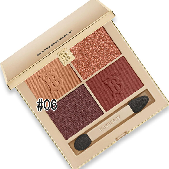BURBERRY(バーバリー ) バーバリー アイ クアッド 06 マホガニー cinderellabeaute-10045176 Cinderella Beaute パッケージ画像