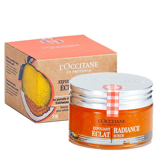 L'OCCITANE(ロクシタン)デリシャス＆フルーティーグロウイングスクラブ75mL