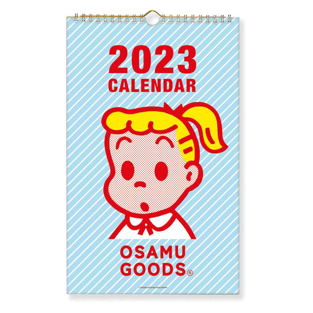 オサムグッズ 2023Calendar 壁掛けカレンダー2023年 Osamu