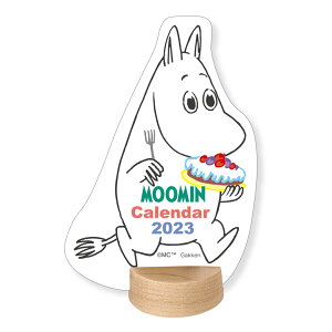 ムーミン 2023Calendar 卓上カレンダー2023年 デスクミニカレンダー Moomin 北欧 学研ステイフル キャラクター インテリア 令和5年暦 予約 シネマコレクション