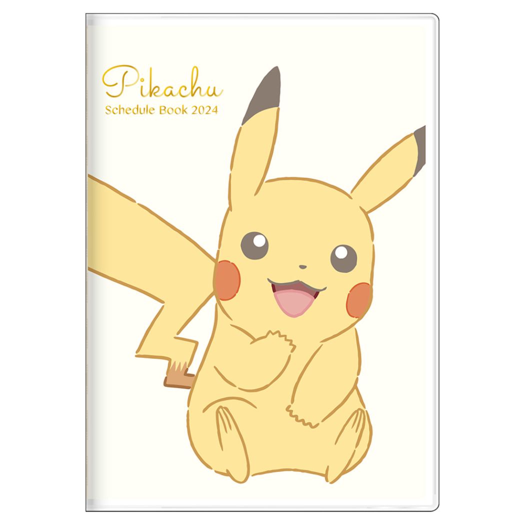 ポケットモンスター B6マンスリー手帳2024 2024年月間ダイアリー ピカチュウ ポケモン サンスター文具 10月始まり キャラクター 令和6年手帖 メール便可 シネマコレクションのサムネイル