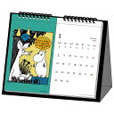 ムーミン 2024Calendar 卓上カレンダー2024年 デスクカレンダー ポストカード付 北欧 サンスター文具 インテリア キャラクター 令和6年暦 メール便可 シネマコレクション