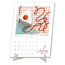 カチ ナツミ 2025Calendar 卓上カレンダー2025年 レターカレンダー APJ 書き込み インテリア 令和7年暦 メール便可 シネマコレクション