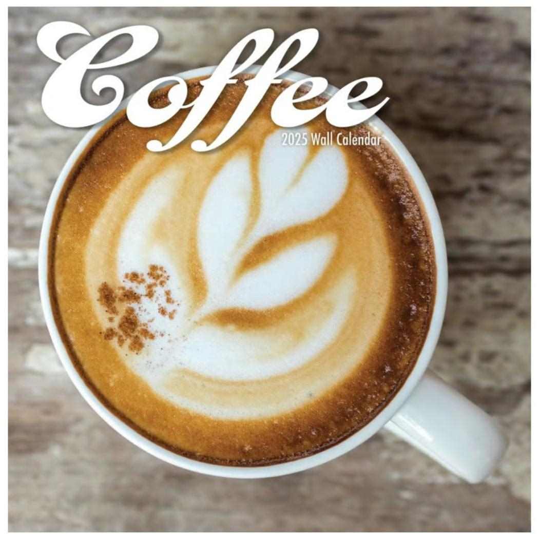 TURNER 2025 Calendar 壁掛けカレンダー2025年 Coffee 写真 コーヒー インテリア 令和7年暦 シネマコレクション