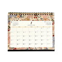 Tomoko Hayashi 2026 Calendar 卓上カレンダー2026年 VelvetyTime スケジュール クローズピン インテリア ガーリーイラスト 令和8年暦 メール便可 シネマコレクション
