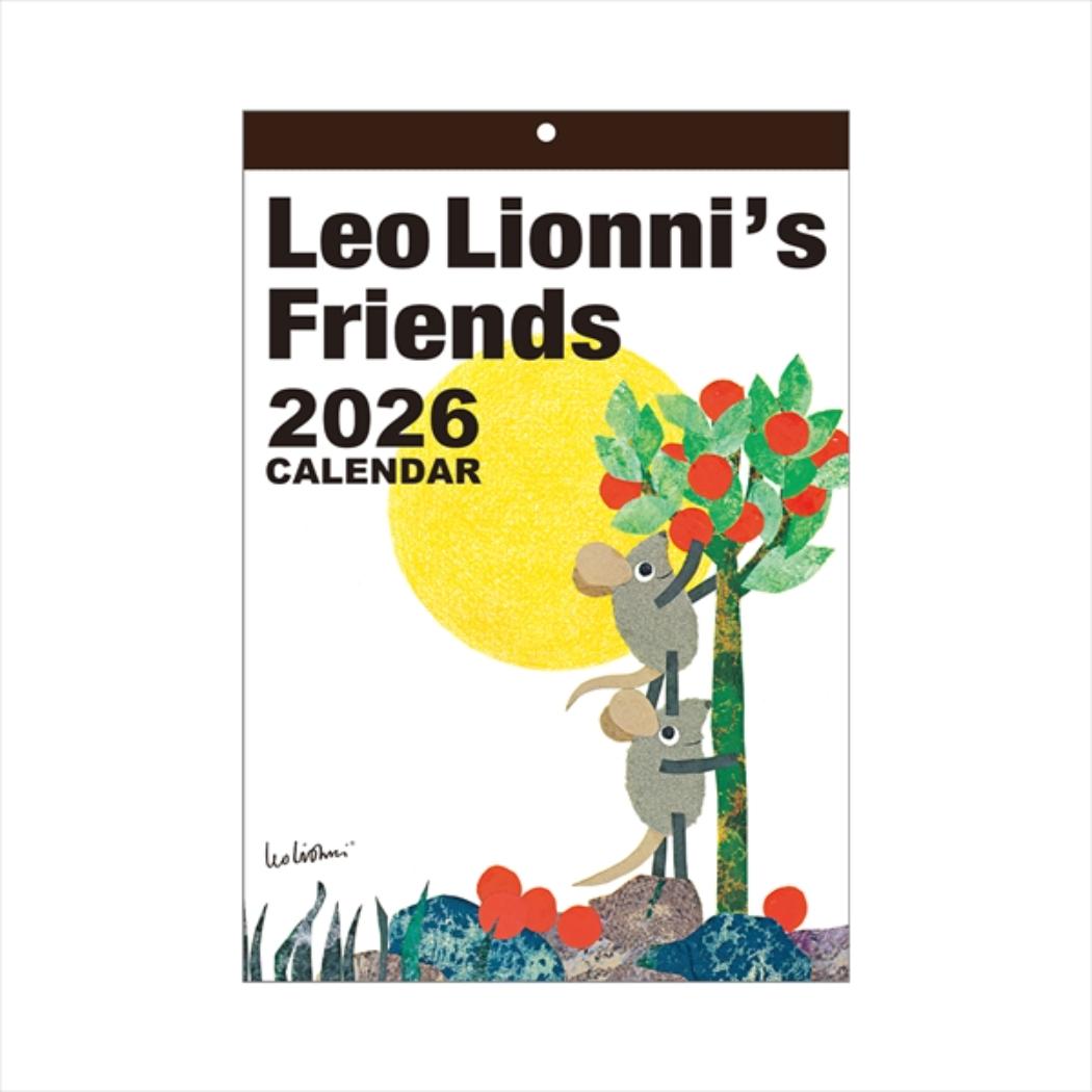 レオレオニ 2026Calendar 壁掛けカレンダー2026年 学研ステイフル 書き込み キャラクター インテリア ..
