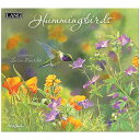 LANG ラング 2026 Calendar 壁掛けカレンダー2026年 Hummingbirds Susan Bourdet カントリー 鳥 フラワー インテリア 令和8年暦 シネマコレクション