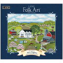 LANG ラング 2026 Calendar 壁掛けカレンダー2026年 LANG Folk Art Mary Singleton カントリー インテリア 令和8年暦 シネマコレクション