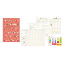 ムーミン ハウスキーピングブック 簡単スッキリ家計簿 日付なしのタイプ MOリトルミイおやつの時間 北欧 日本ホールマーク 主婦 主夫 キャラクター グッズ メール便可 シネマコレクション