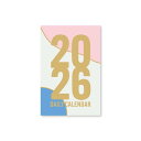 2026Calendar 卓上カレンダー2026年 ミニミニ日めくり 新日本カレンダー かわいい ライフログ 令和8年暦 シネマコレクション