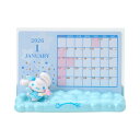 シナモロール 2026Calendar CNマスコットツキカレンダー 卓上カレンダー2026年 サンリオ サンリオ インテリア 書き込み キャラクター 令和8年...