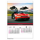 トーハン DX スーパー スポーツカー フイルム 2026 Calendar 壁掛けカレンダー2026年 フィルム フォト トーダン 写真 趣味 車 インテリア 令和8年暦 シネマコレクション