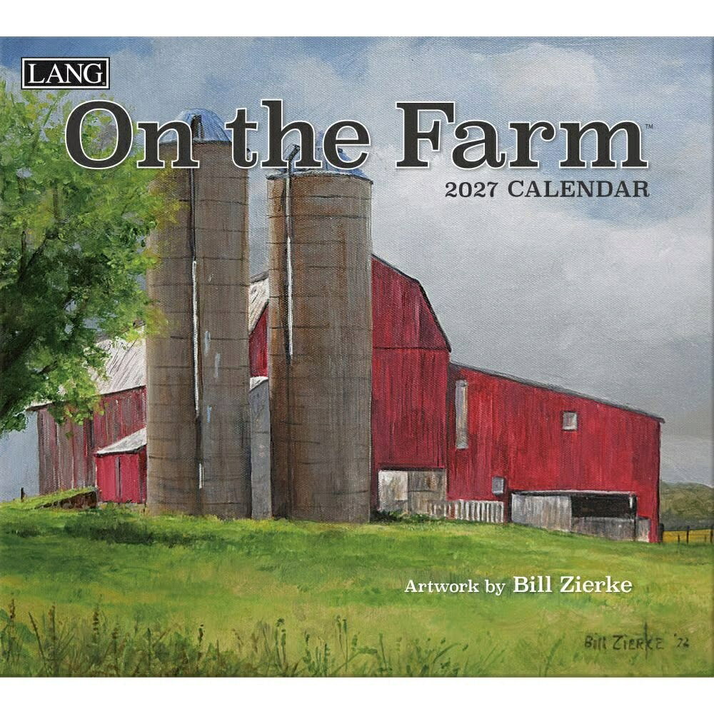 LANG ラング 2027 Calendar 壁掛けカレンダー2027年 On The Farm Bill Zierke ハートアートコレクション カントリー 風景 インテリア 令和9年暦 シネマコレクション毎年人気のアメリカLANG社のカントリー&フォークカレンダー壁掛け 令和9年/インテリアグッズ/壁飾り/贈り物/アート カレンダー毎年人気の[LANG/ラング社]のカントリーカレンダーが2027年も登場カレンダー部分は書き込みもできて実用的 COUNTRY＆FOLKの雰囲気をお楽しみください。サイズ：約340x610mm仕様：13枚綴り壁掛け用月齢表示付き 輸入版に付き祝日が違います。このカテゴリにはこんな商品が含まれていますカレンダー【LANG/ラング】これを見た人はこんなキーワードで検索していますアンティーク カレンダーアメリカン カントリーラングカレンダーカレンダー LANG社アートカレンダーカレンダー 20212021年 カレンダーカレンダー 壁掛けカレンダー 卓上キャラクター カレンダー