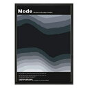 取寄品 Modern design studio Mode IMD-11100 インテリアアートポスター額付通販