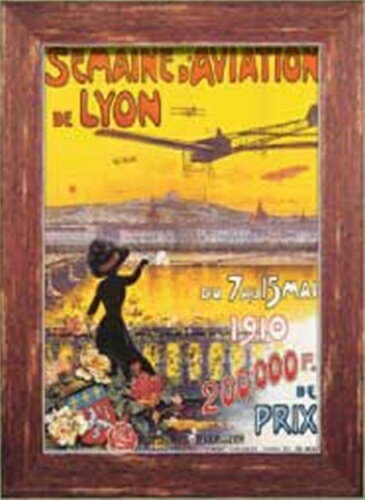 【12月は毎日ポイント10倍!】取寄品 アンティークポスターシリーズ ZTP60300 額付きアート インテリア壁掛け通販