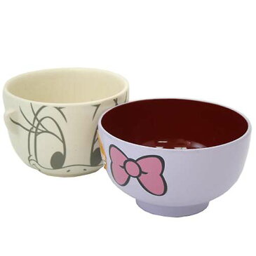 デイジーダック ミニお茶碗&汁椀セット キャラクター食器ギフト通販